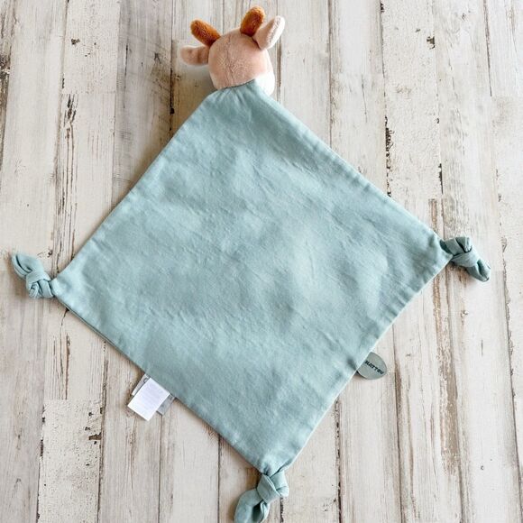 Nattou Luna Baby Giraffe Lovey Plush Security Blanket Soft Plush Comfort Toy - Picture 5 of 7